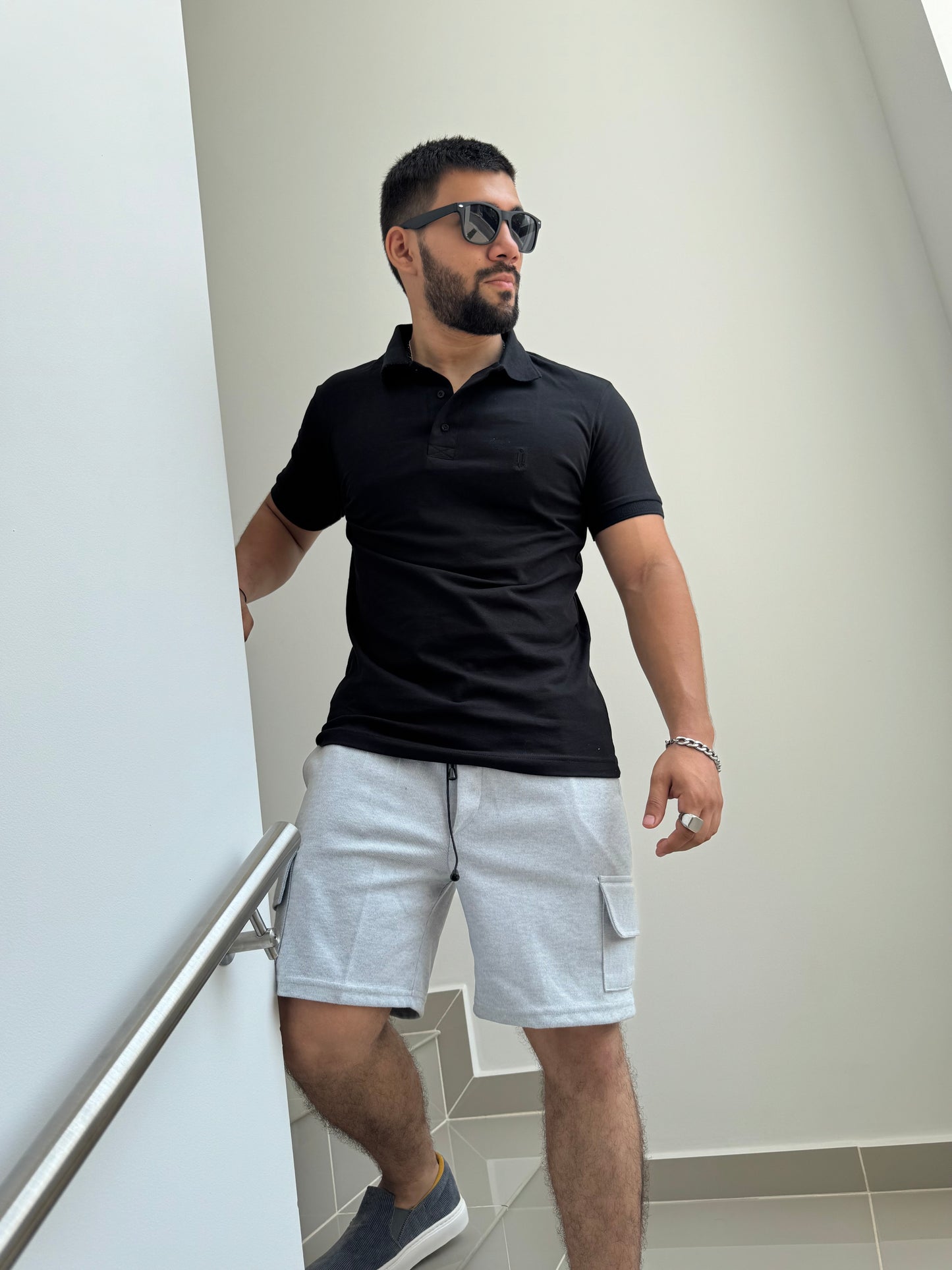 Short Cargo Hombre – Algodón Suave y Resistente