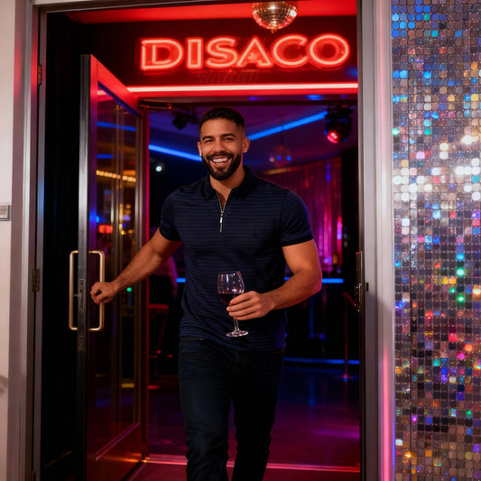 Polo azul Navy Cierre 14