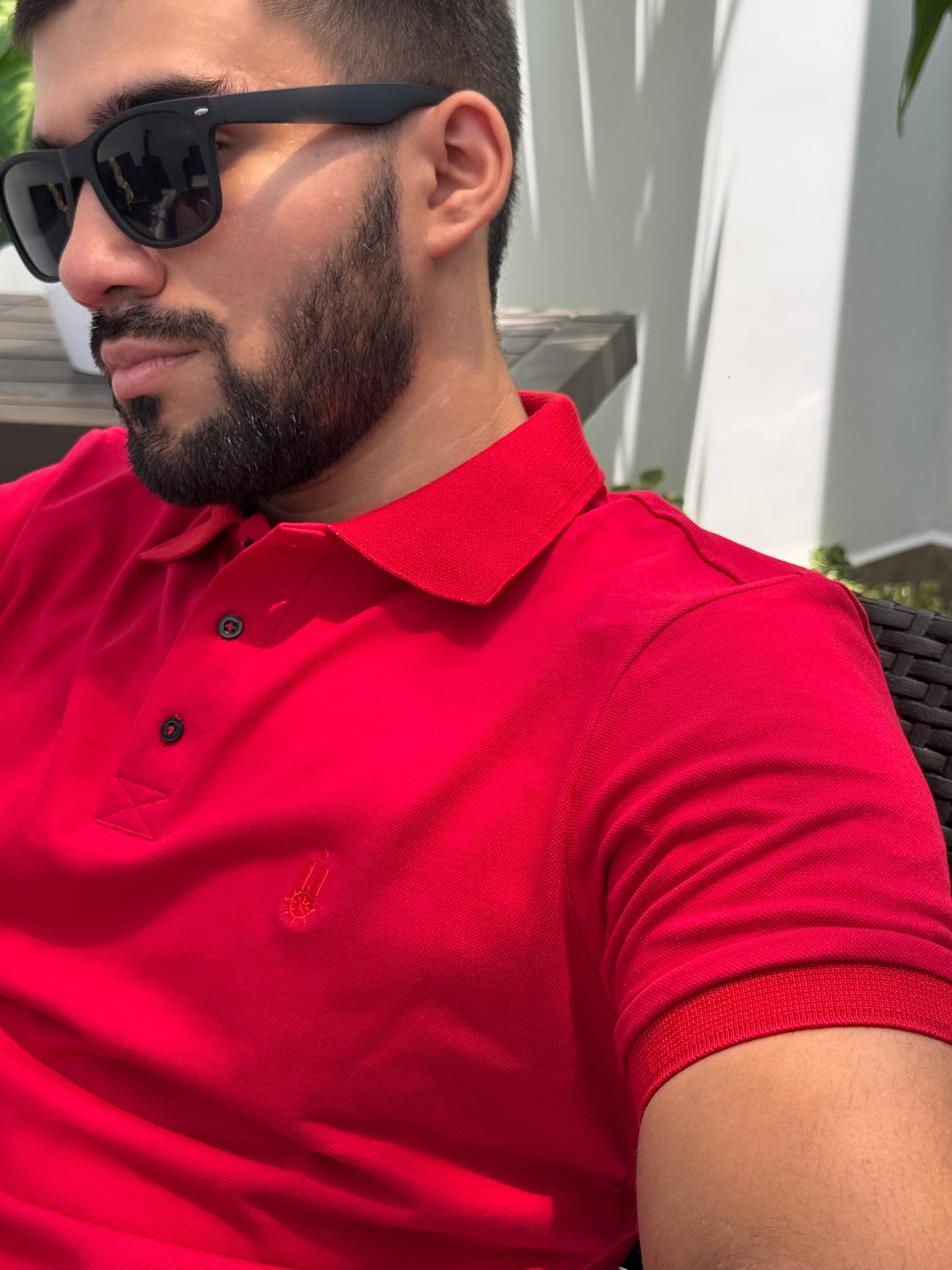 Polo Naranja 100% algodon Premiun