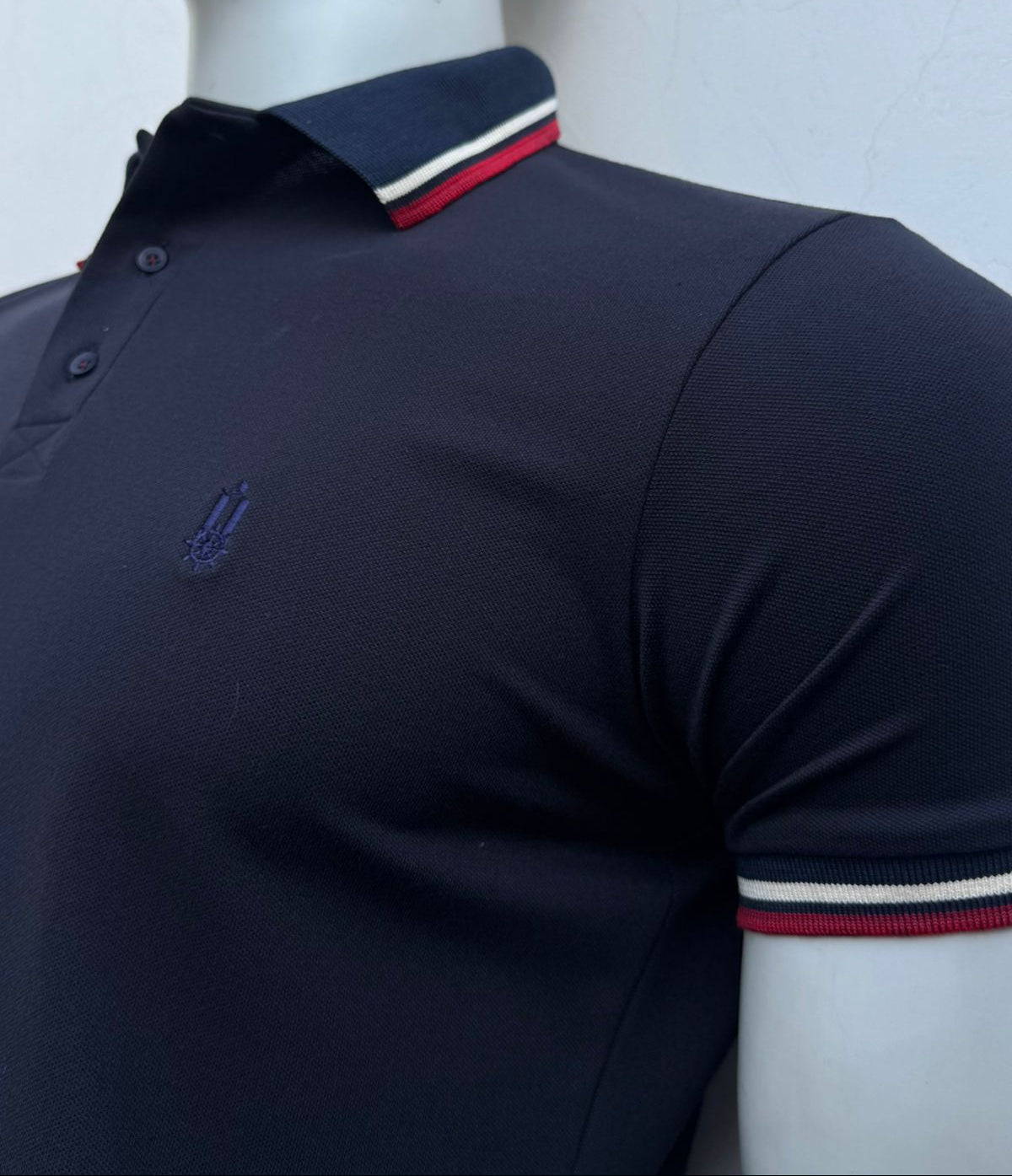 Polo Azul Marino para Hombre