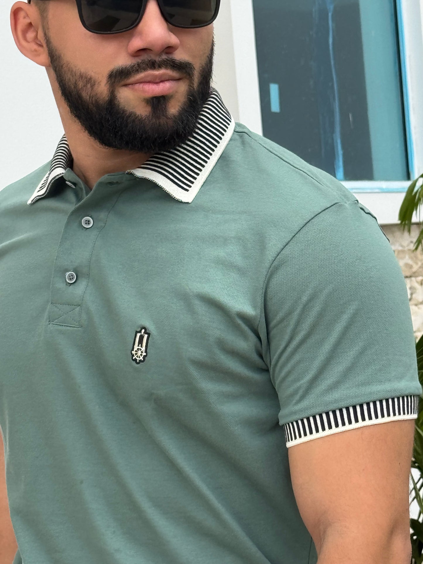  Polo Algodon Premium pique Cuello