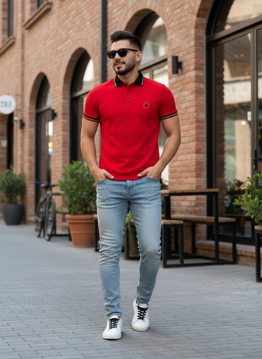 Polo Roja Premium