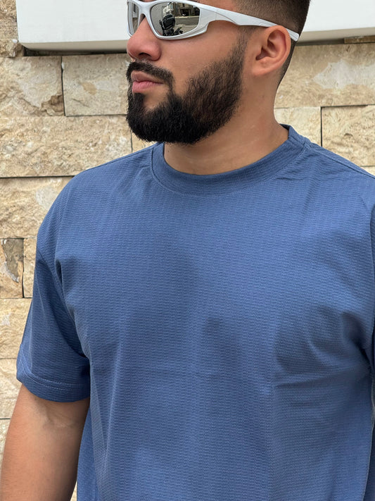 Camiseta Texturizada Premium  Overzai Algodón peruano