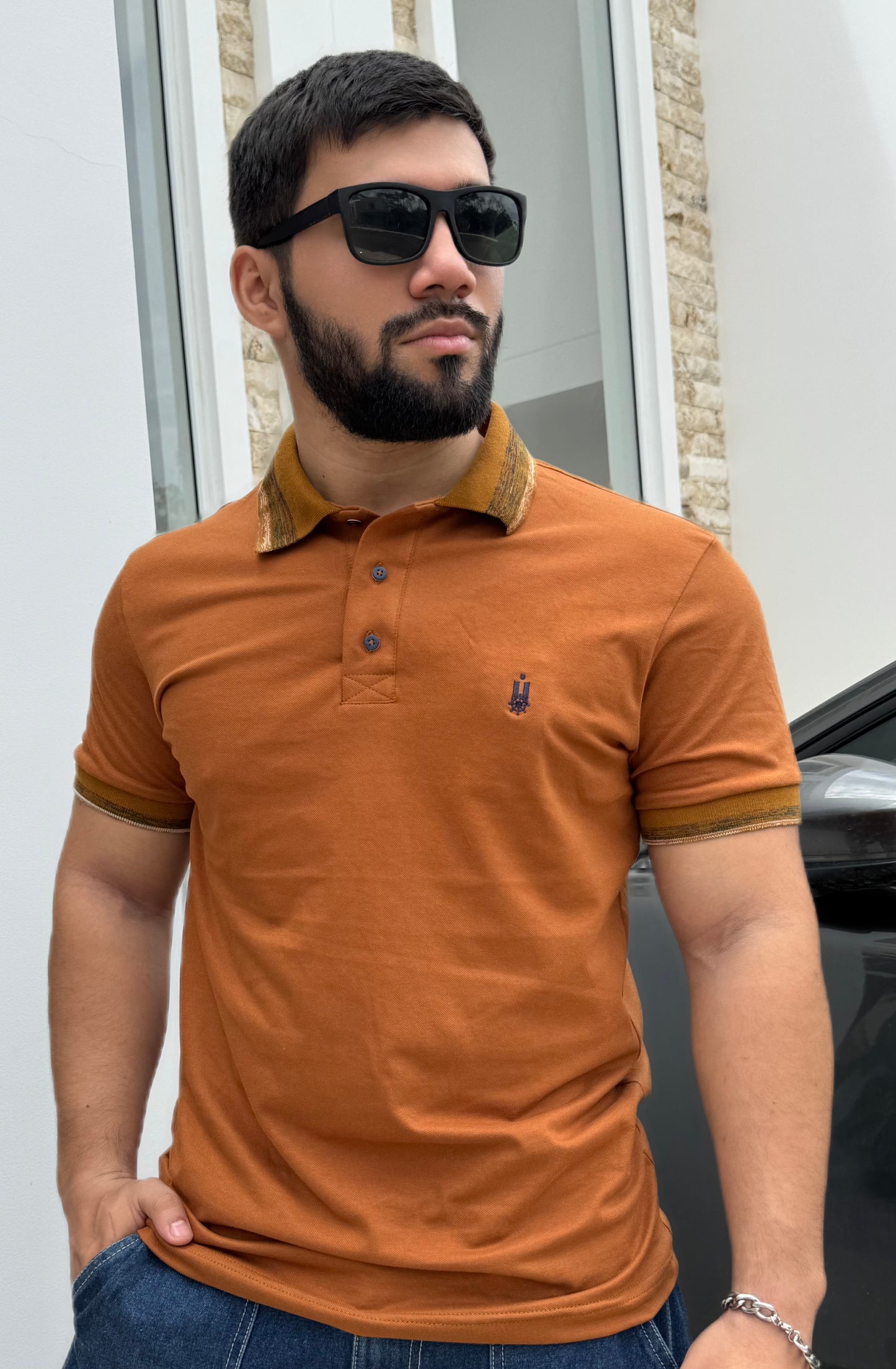 Polo Algodon Premium pique Cuello