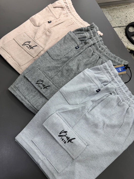 Short Cargo Hombre – Algodón Suave y Resistente