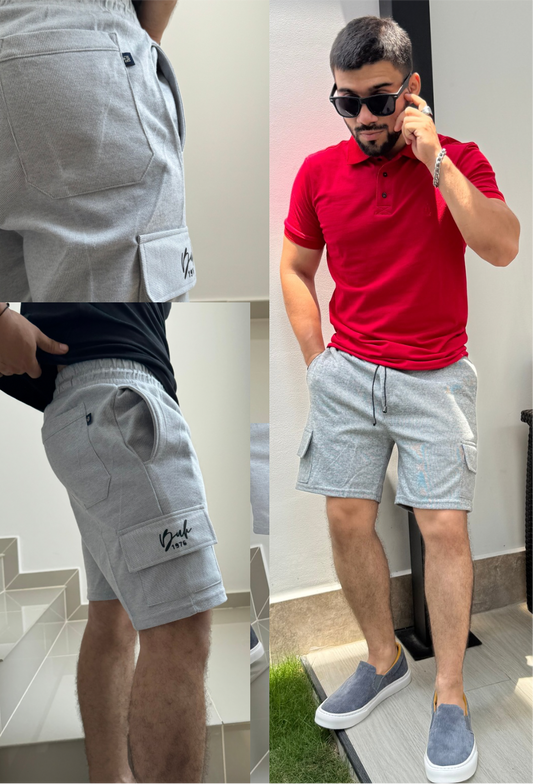 Short Cargo Hombre – Algodón Suave y Resistente
