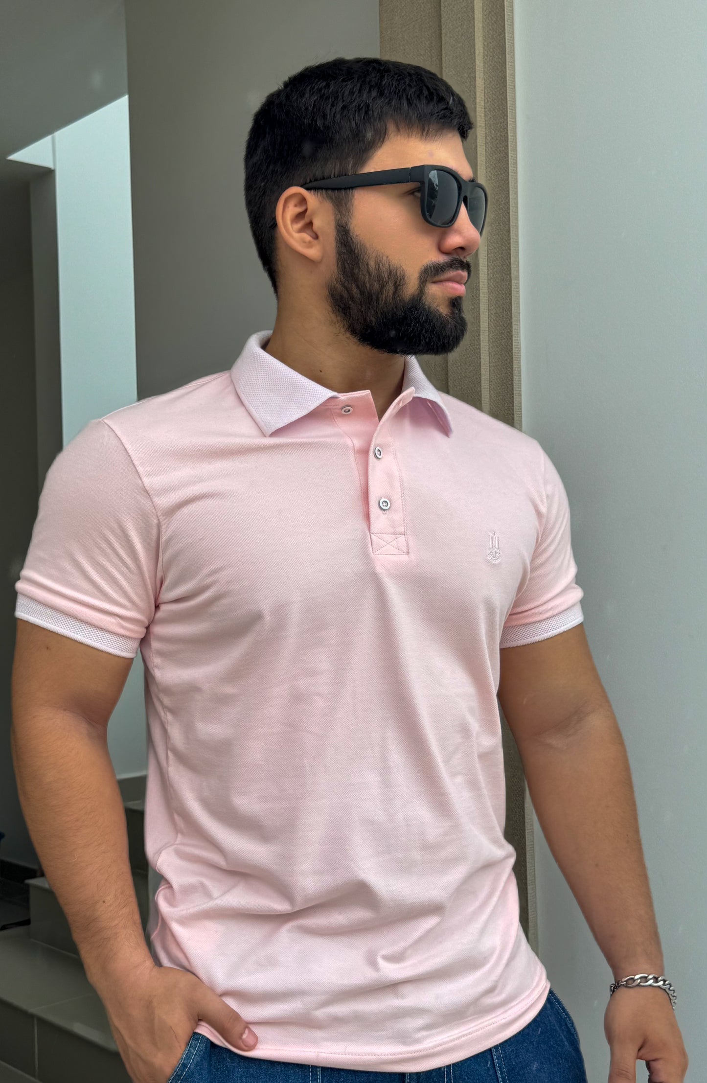  Polo Algodon Premium pique Cuello