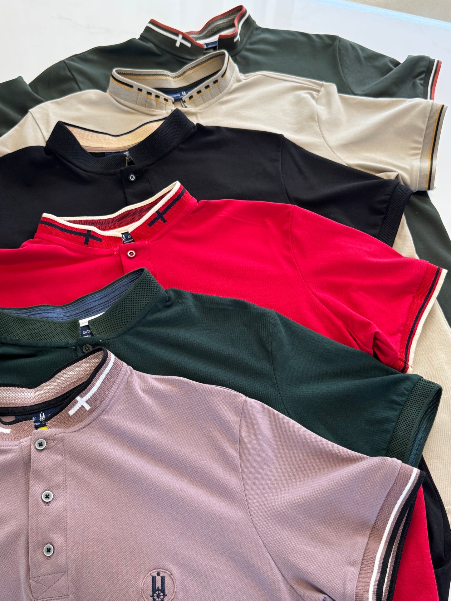 Polo Hombre – Cuello Mao– Estilo Moderno