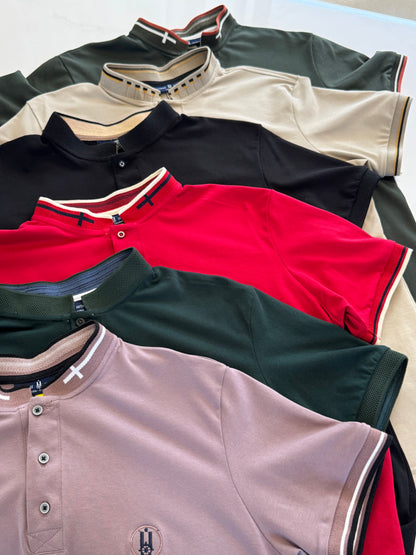 Polo Hombre – Cuello Mao– Estilo Moderno