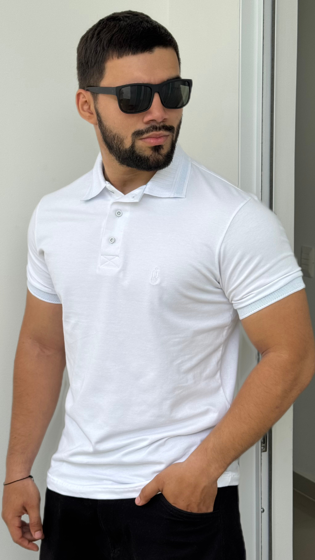 Polo Algodon Premium pique Cuello