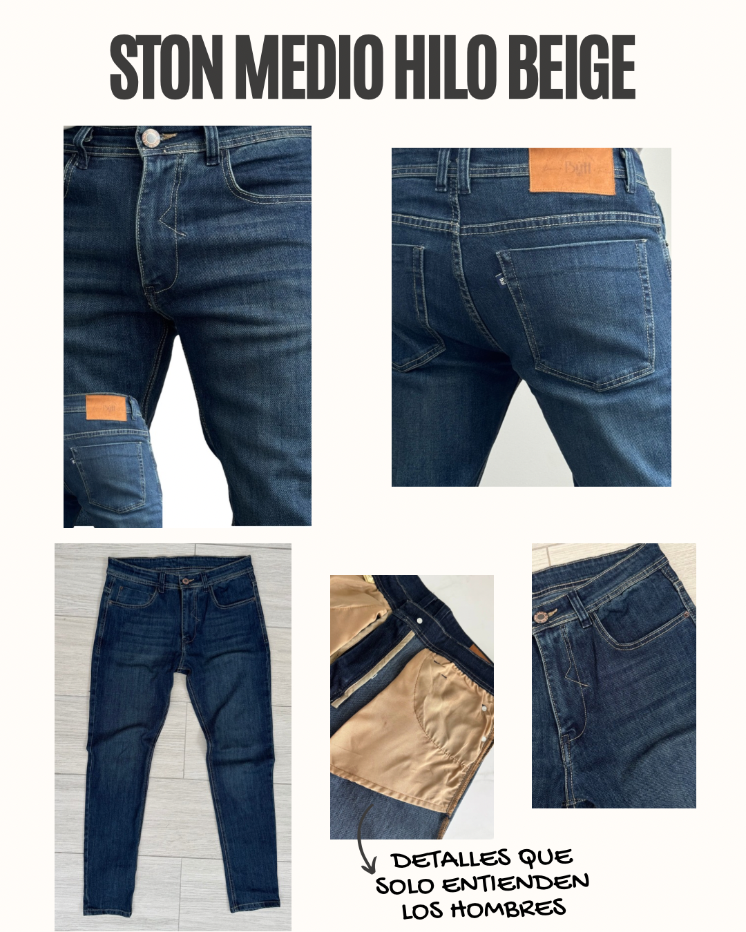 Pantalón Jeans clásico