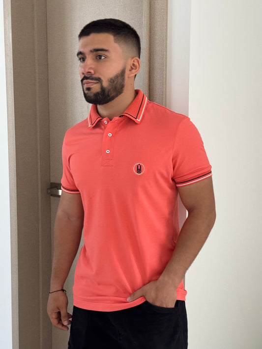 Polo Coral Masculina – Comodidad y Actitud 25105
